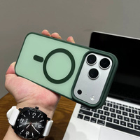 Étui de téléphone portable en acrylique translucide givré de couleur unie pour iPhone 18 17 16 15 14 13 12 11 Pro Max