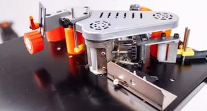 آلة لصق الحواف الخشبية الأوتوماتيكية المنحنية الصغيرة المحمولة من البي في سي، آلة صغيرة لصق الحواف الخشبية المنحنية - Product Image 6