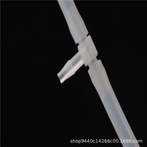 T-Type Tee 12.7mm Plastic <b>Quick</b> <b>Connector</b> For Water Pipe Horizontal Joint PP Material - Product Image 4