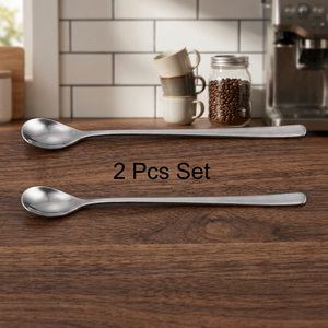 Cuillère à mélanger, cuillère à soda, cuillère longue pour thé glacé, café, crème glacée, cuillère à milkshake, cuillère à cocktail - Product Image 1