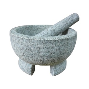 Venta caliente Nuevos utensilios de cocina <span class=keywords><strong>Mortero</strong></span> de granito duradero y Maja imprescindible <span class=keywords><strong>para</strong></span> la seguridad alimentaria y la experiencia de molienda cómoda - Product Image 2