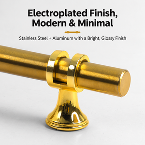 European Style Stainless Steel Cabinet Handle Drawer and <b>Door</b> <b>Knobs</b> for Kitchen Furniture and Dresser Wardrobe Pulls - Product Image 2