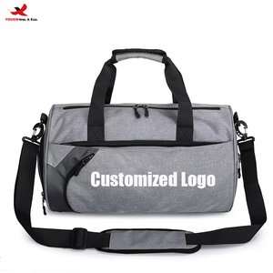 Sac de sport à bandoulière simple en nylon, portable, avec séparation sec/humide et fermeture éclair, pour le basketball et les sports – Commande en gros mixte prête à l'emploi (RTS) - Product Image 1