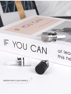 Push Background Pull Oculto Sin llave Muebles de metal Deslizante Oculto Largo Minimalista Pasaje Manijas Silencioso Secreto Cerradura de puerta - Product Image 4