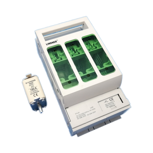 3P Bus Mounting LV HRC kun-kontak saklar sekering penghubung diskonektor-sakelar E-LINDER/LINDNER STL00/3 160A 690V tinggi - Product Image 4