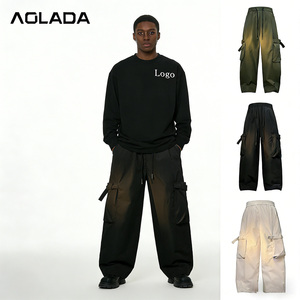 Melhor Qualidade e Baixo Preço de Fábrica Preço Barato Personalizado Baggy Tactical Straight <span class=keywords><strong>Cargo</strong></span> Pants High-waisted Design Work Mens Pants - Product Image 4