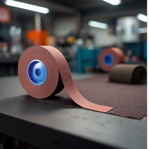 Rouleau de toile abrasive en corindon 115x50000 mm pour le polissage et le ponçage des métaux - Product Image 3