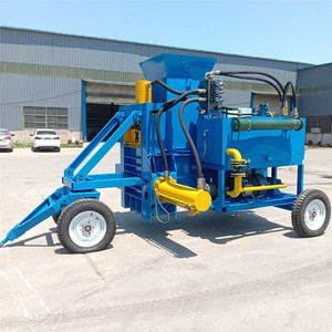 Nueva Máquina Empacadora Hidráulica de Paja de Alta Resistencia con Motor de Alta Productividad, Equipo de Compresión de Arroz para Reciclaje Agrícola - Product Image 2