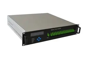 1550nm wdm edfa 8 16 32 Cổng 19dbm 23dbm sợi quang khuếch đại CATV GPON 22 dBm CATV wdm edfa khuếch đại