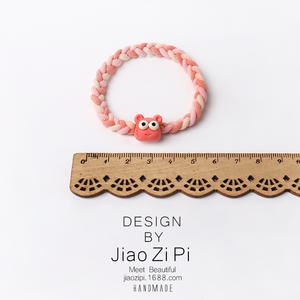 Divertido y Lindo Coletero con Ojos Grandes de Monstruo, Coletero Simple para Cola de Caballo Alta, Accesorio para el Cabello Dulce, Hecho a Mano, de Plástico/Resina, para Fiestas de Joker - Product Image 2