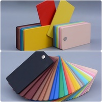Lembaran Busa PVC Berwarna 4x8ft Densitas Tinggi 2mm 4mm 5mm 8mm 10mm untuk Pembuatan Kabinet Rumah dan Display Iklan