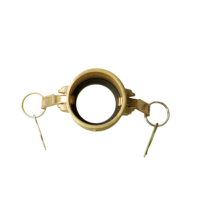 Raccord Camlock en laiton A-BR de 2 pouces, filetage BSPP/NPT, forgé et sablé, résistant à l'huile 0,1-1,6 Mpa