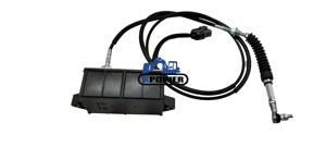 New XPower 523-00008 Crawler Excavator <b>Throttle</b> Motor 2.2M Single <b>Cable</b> 5 Pins DX300LCA Solar 340LC-7 340LC-V 420LC- DH500-7 - Product Image 5