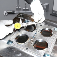 Service de fabrication de moules de précision 0,01 mm pour coques de ventilateurs industriels sur mesure, moulage par injection, directement de l'usine