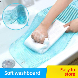Alfombrilla Antideslizante para Bañera y Ducha, Moderna, de PVC Sólido, 100x40cm, con Ventosas, Fabricada a Máquina, Superventas - Product Image 1
