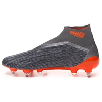 Chaussures à Crampons de Football en Cuir Américain pour Hommes, OEM d'Usine, Bottes de Soccer Personnalisées Bon Marché