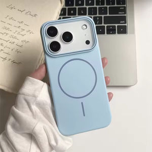 Étui de téléphone magnétique fin antichoc tendance pour PC, compatible avec 17 Pro Max 16 15 14 13, avec porte-cartes et plusieurs couleurs - Product Image 4