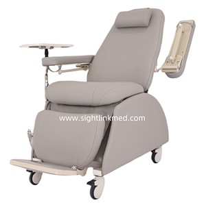 Mobil çok amaçlı akıllı yüksek kaliteli tıbbi Recliner transfüzyon kemoterapi elektrik hemodiyaliz sandalye - Product Image 3