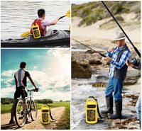 Fabricante OEM, Venta al por Mayor de Bolsa Impermeable de 20l para Navegación, Canotaje, Rafting, con Logotipo Personalizado, Bolsa Enrollable Impermeable para Escalada y Uso Casual