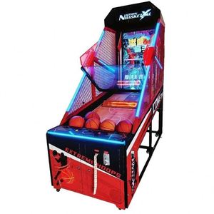 Machine de tir au panier avec balles, système de paiement par carte Pacman, modèle cool - Product Image 1