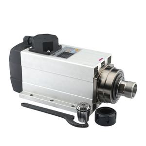 CNC 220V/380V Spindelmotor-Kit GDF60-18Z/6.0 Luftkühlung 7,5 kW Holzfräse Huanyang ER32 6kW Spindelmotor - Product Image 2