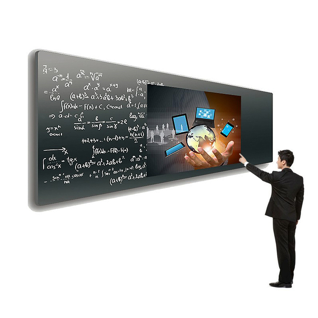 75 Inch All in One Electric Smart Blackboard Led Interactive Blackboard in Wisdom Classroom