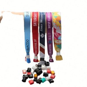 Pulsera de Tela Estampada Ecológica Recomendada con Temática de Amor, Logotipo Personalizado, Eventos Culturales, Deportes, Moda, Lujo, Muestra Gratuita, Encanto - Product Image 4