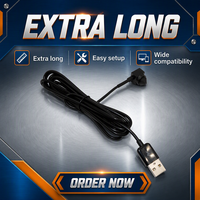 Mini caméra USB WDR la plus petite de l'usine, 2MP 5MP 30fps, 15*15mm avec objectif 2.1mm, compatible OTG Type-C pour téléphone Android avec câble blindé