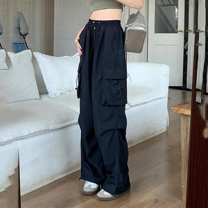 <span class=keywords><strong>Pantaloni</strong></span> larghi larghi <span class=keywords><strong>a</strong></span> vita alta <span class=keywords><strong>con</strong></span> stampa personalizzata, <span class=keywords><strong>pantaloni</strong></span> <span class=keywords><strong>Palazzo</strong></span> <span class=keywords><strong>con</strong></span> lunghezza lunga per le donne/ - Product Image 1