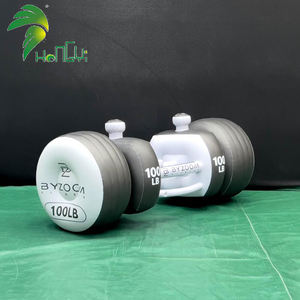 <span class=keywords><strong>Ballon</strong></span> d'haltérophilie <span class=keywords><strong>gonflable</strong></span> personnalisé de modèle géant de publicité d'haltères gonflables d'équipement de forme physique - Product Image 3