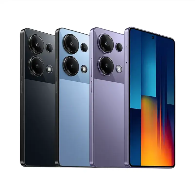 Xiaomi Poco M6 Pro 4G Telefon 2024 neue globale Version 256G Smartphone Octa Core 6.67" Handy Android 13 5000mAh 67W Schnelles Aufladen