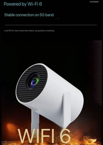 Projecteur LCD portable miniature HY300PRO+ pour la maison, Android 11, 1080P, cinéma intelligent, multimédia, jeux, lampe LED intégrée - Product Image 2