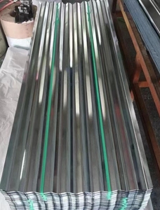 Hoja de metal corrugado para techo Ppgi Calibre 28 Placa de hojas de techo de zinc laminado en frío de 0,5mm - Product Image 2