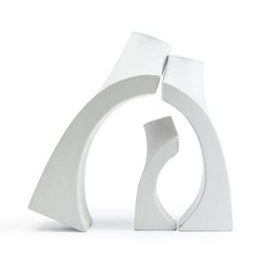 FANXI-busto organizador de joyería de lujo, personalizado, para colgante, collar de cuero PU blanco, expositor de maniquíes - Product Image 4