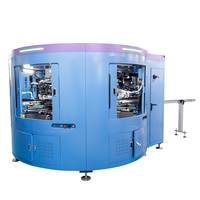 Nouvelle machine d'impression rotative à trois couleurs entièrement automatique avec positionnement CCD, imprimante de surimpression haute précision à 3 stations