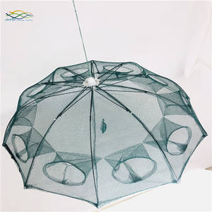 8 delik tuzak yengeç balık tuzakları katlanabilir balıkçılık yem tuzak Cast Net kafes - Product Image 2