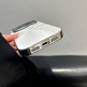 Coque de téléphone électroplaquée à motif <span class=keywords><strong>CD</strong></span> pour iPhone 17, compatible avec iPhone 17, 16, 15, 13, 14 Pro Max - Product Image 5