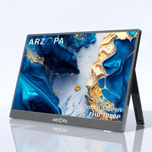 Arzopa A1T 10 Points écran tactile IPS 1080p HDR 15.6 pouces moniteur à écran tactile Portable avec port type-c moniteur Portable - Product Image 1