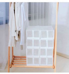 Bathroom Shoe Storage Box <b>Foldable</b> Storage Box Bedroom Style Organizer Living Room Storage Box Home Furniture Organizer - Product Image 4