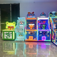 Machine de jeu d'arcade Frog bon marché en gros pour accepteur de pièces et de billets d'enfants adapté pour 6 ans + Game Center et parcs d'attractions