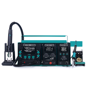 YIHUA 813 Ensemble de réparation combiné portable 3 machines, réparation de téléphone portable, ordinateur portable, alimentation CC, station de soudage à air chaud, nouveau produit - Product Image 1