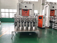 Machine de fabrication de barquettes en aluminium entièrement automatique de 130 tonnes pour la production d'emballages alimentaires jetables