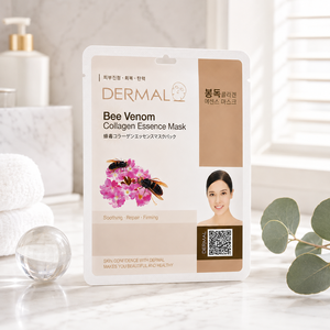 Mascarilla Facial de Colágeno con Veneno de Abeja Dermal, 23 g, Mascarilla Facial para Piel Sensible y Madura - Product Image 4