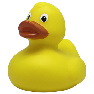 Nhà Sản Xuất Khuyến Mại Biểu Tượng Tùy Chỉnh Ducky Tắm Đồ Chơi Loại Màu Xanh Duckie Float Squeaky Cao Su Màu Đen Vịt 8*7*7Cm Làm Bằng Nhựa - Product Image 5