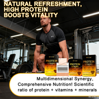 Fournisseur direct d'usine Films oraux de nutrition pour la remise en forme portables Dissolution rapide pour le soutien musculaire et immunitaire Bandes orales de protéines