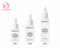 Dissolvant pour colle à ongles, formule longue durée, non toxique, flacon de 30 ml, logo personnalisable pour l'art des ongles