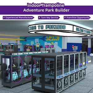 เครื่องเล่นสนามเด็กเล่นในร่ม QiaoQiao ขนาด 1700 ตร.ม. พร้อมสไลเดอร์ วัสดุเหล็กชุบสังกะสี PP/PVC รับน้ำหนักได้ 100-300 กก. รองรับได้ 20 คน - Product Image 2