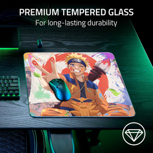 Tapis de souris en verre résistant à l'usure, à surface micro-gravée lisse et de haute qualité, très vendu - Product Image 2