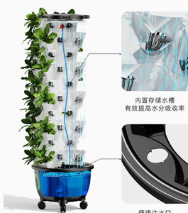 Systèmes de culture hydroponique verticaux Lyine, tours hydroponiques pour la culture de salades en serre - Product Image 2