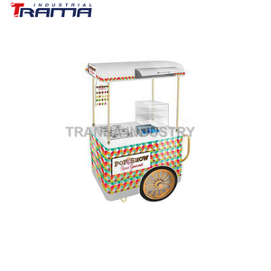 Glass Display showcase Burger Van Wooden <strong>Candy</strong> <strong>Cart</strong> Timber <strong>Candy</strong> <strong>Carts</strong> Wood Food <strong>Carts</strong> - Product Image 3